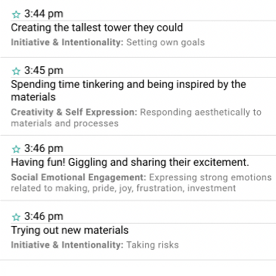 image representing the Linked Notes & Anecdotes Feature for the Observer Application
