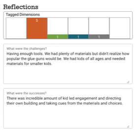 image representing the Reflect in the Moment Feature for the Observer Application